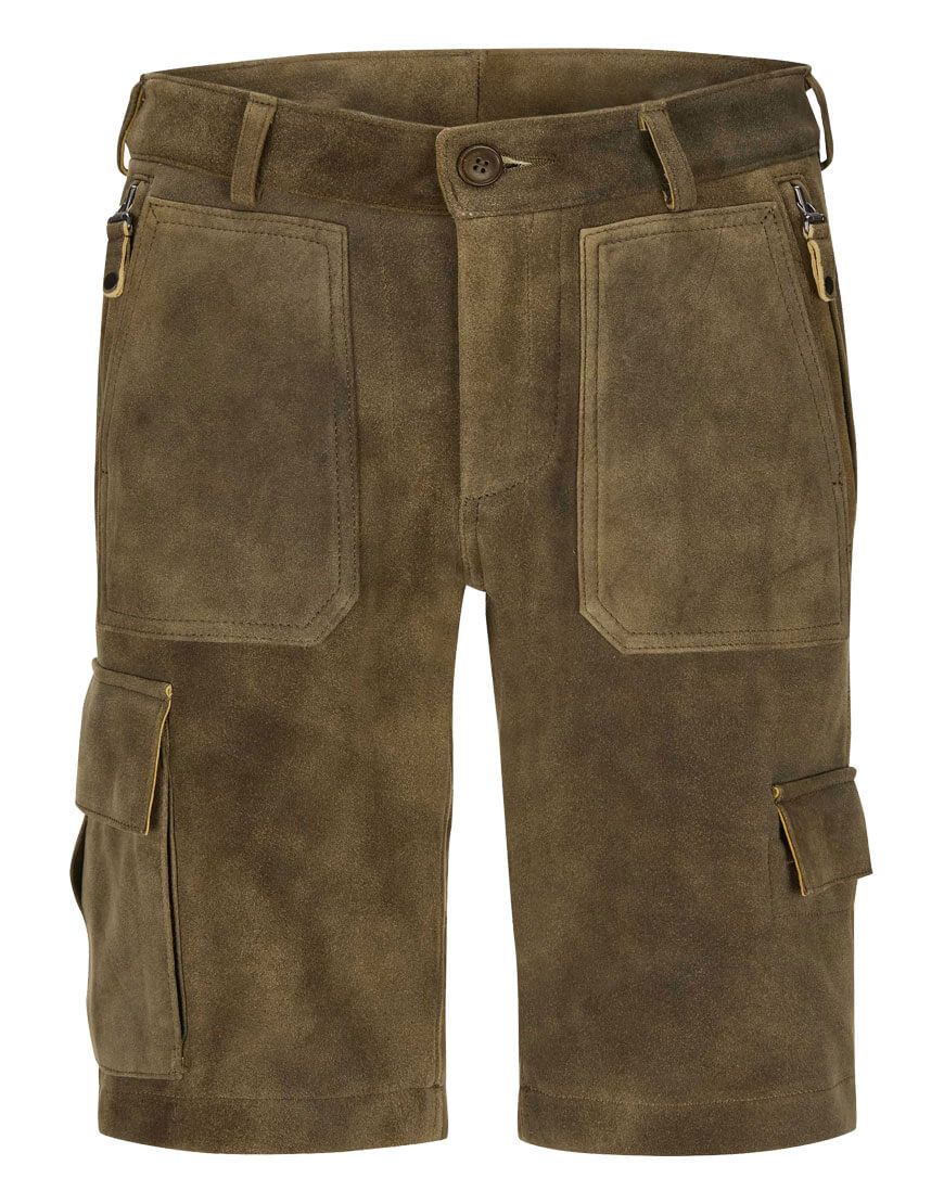 Men’s Dark Brown Leather Lederhosen
