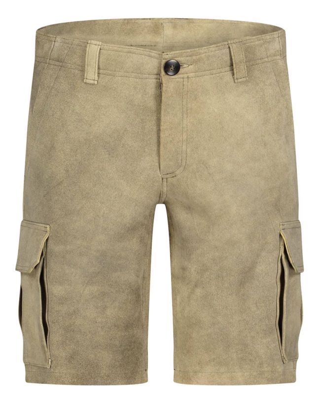 authentic leather lederhosen cargo shorts