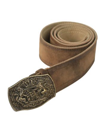 authentic German lederhosen belt